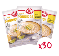 RUF Monats-Vorrat Porridge Lemon Cheesecake (30 Stück)