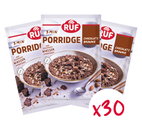 Monats-Vorrat Porridge Chocolate Brownie