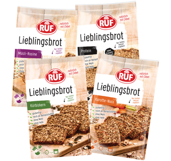 RUF Lieblingsbrot Backmischungen Set (4 Stück) - Bild 0