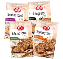 RUF Lieblingsbrot Backmischungen Set (4 Stück)