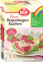 RUF Regenbogen Kuchen Backmischung