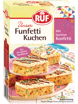 RUF Funfetti Kuchen Backmischung