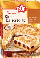 RUF Kirsch Baisertorte Backmischung