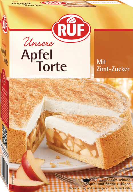 RUF Apfel Torte Backmischung