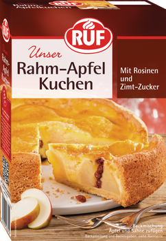 RUF Rahm-Apfel Kuchen Backmischung