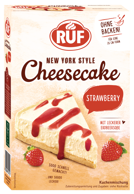 New York Style Cheesecake Strawberry