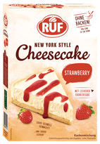 RUF New York Style Cheesecake Strawberry Backmischung