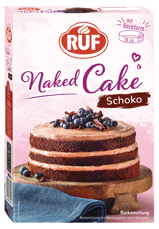 Naked Cake Schoko