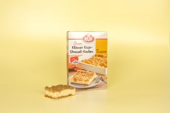 RUF Kleiner Käse-Streusel-Kuchen Backmischung - Bild 1