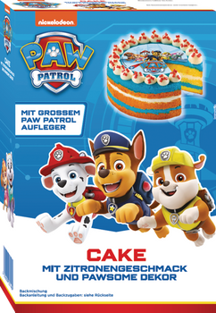 PAW Patrol Cake Backmischung