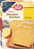 RUF Zitronen Kuchen glutenfrei Backmischung