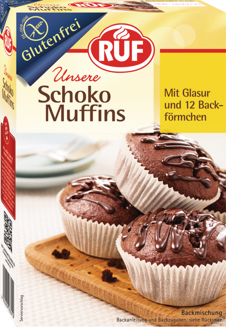 RUF Schoko Muffins glutenfrei