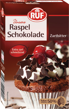 RUF Raspel Schokolade Zartbitter
