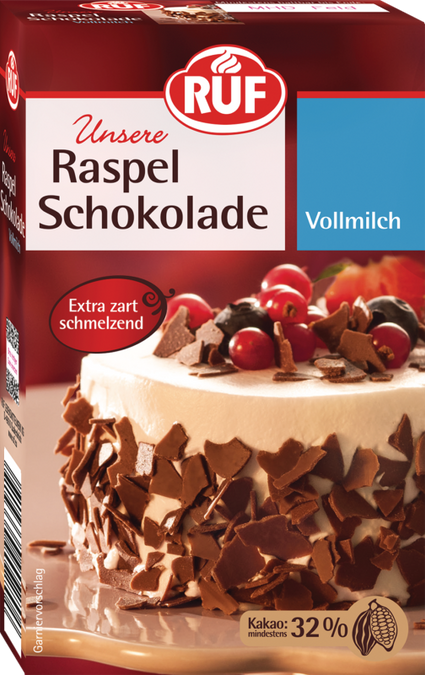 RUF Raspel Schokolade Vollmilch