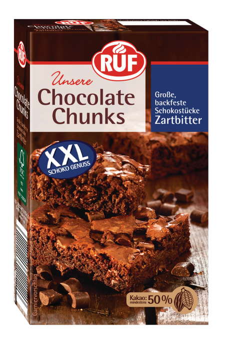 RUF Chocolate Chunks Zartbitter
