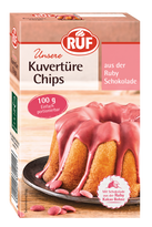 RUF Kuvertüre Chips Ruby