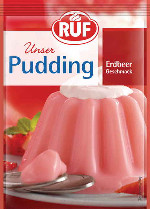 RUF Pudding Erdbeer