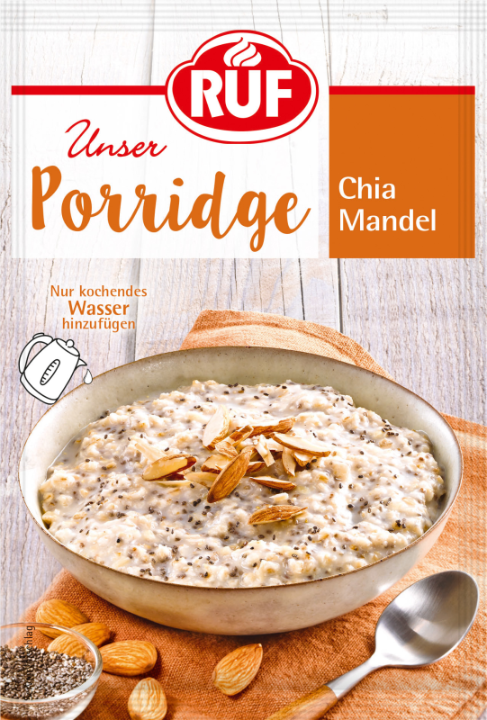 RUF Porridge Chia Mandel