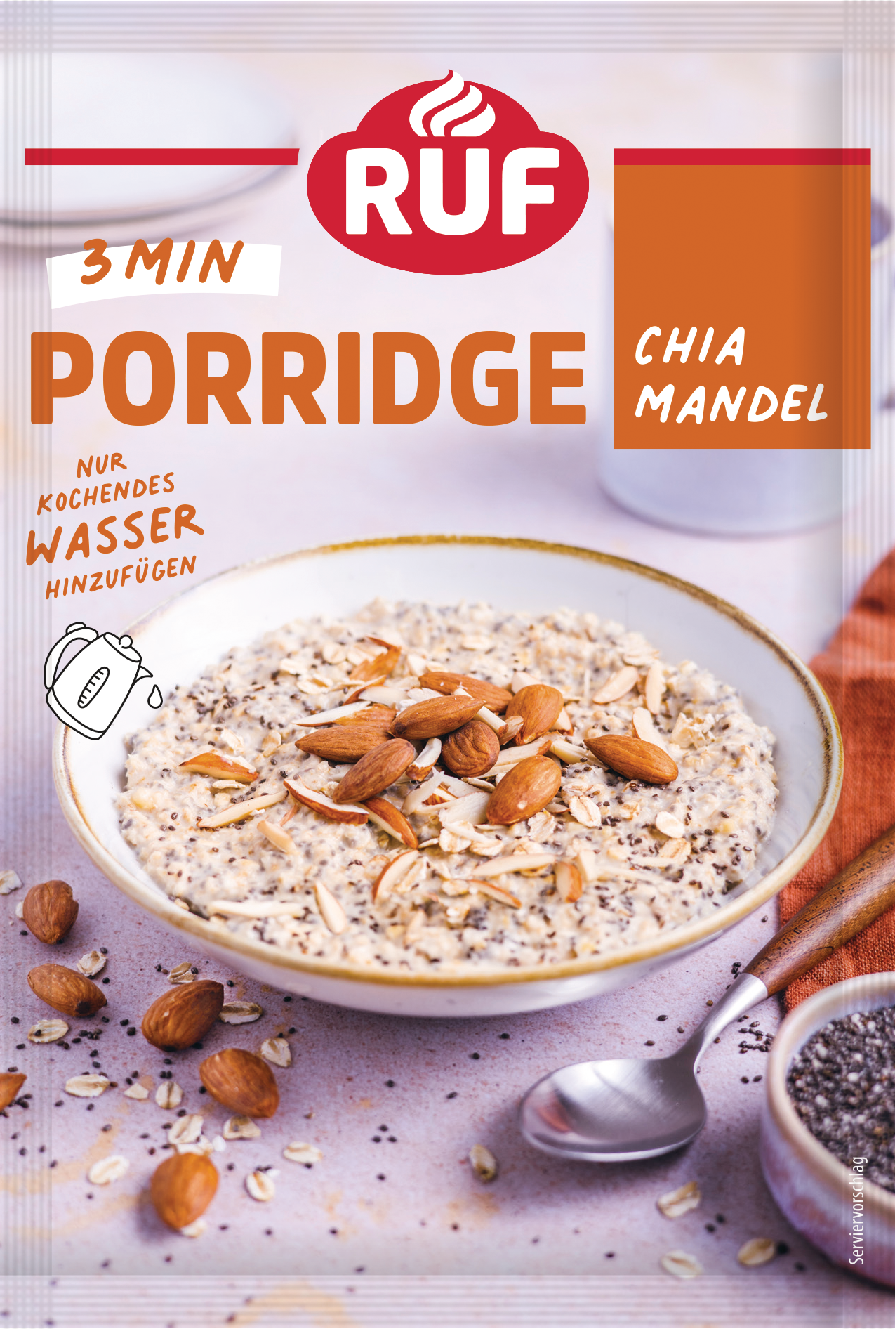 Porridge Chia-Mandel