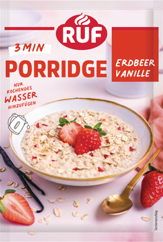 RUF Porridge Erdbeer Vanille