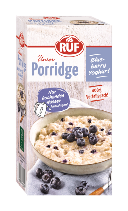 RUF Porridge Blueberry Yoghurt 400 g