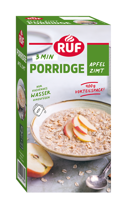 RUF Porridge Apfel Zimt 400 g