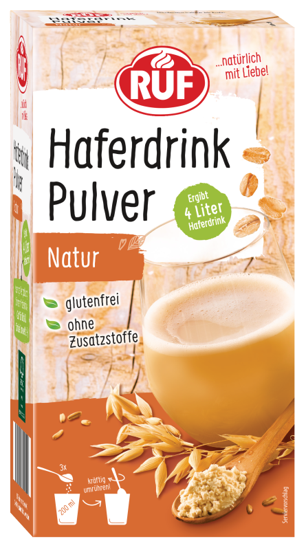 RUF Haferdrink Pulver Natur