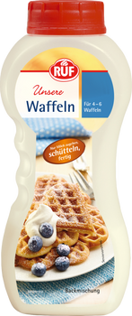 RUF Waffeln Schüttelteig