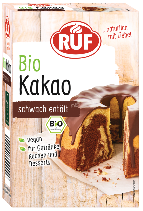 RUF Bio Kakao schwach entölt