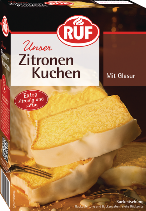 RUF Zitronen Kuchen Backmischung