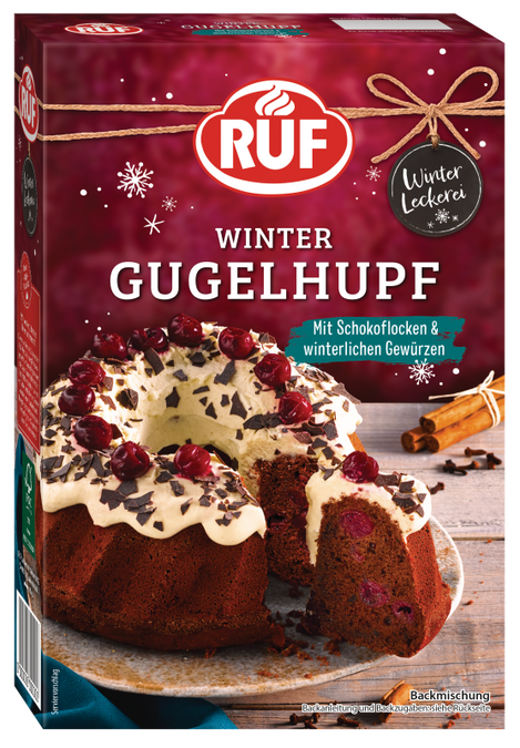 RUF Winter Gugelhupf Backmischung