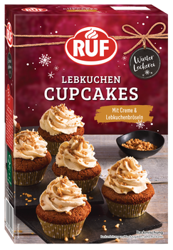 RUF Lebkuchen Cupcakes Backmischung