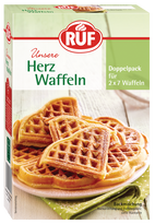 RUF Herzwaffeln Backmischung