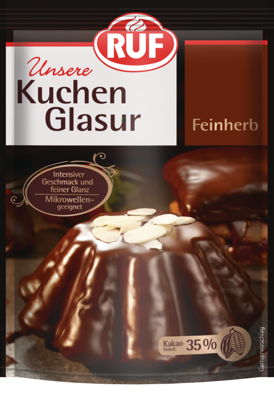 RUF Glasur Feinherb 100 g