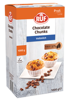 RUF Chocolate Chunks Vollmilch 1 Kg FS