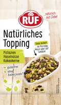 RUF Natürliches Topping Pistazien Haselnüsse Kakaokerne