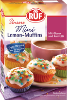 RUF Mini Lemon Muffins Backmischung