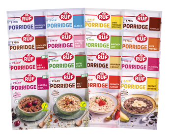 RUF Probier Set Porridge Alle Sorten (16 Stück)