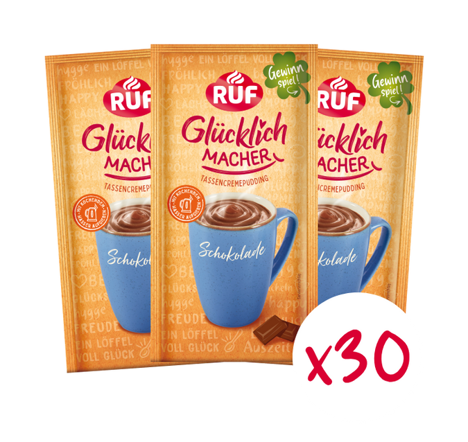 RUF Monats-Vorrat Glücklichmacher Schokolade (30 Stück)