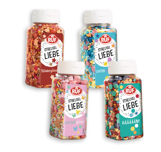 RUF Streusel Liebe Set (4 Stück)