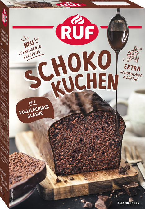 RUF Schoko Kuchen Backmischung