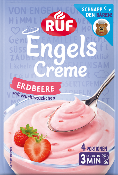 RUF Engels Creme Erdbeere