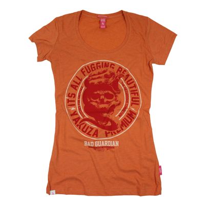 YAKUZA PREMIUM Damen Long Tank Top GS-2435 Orange
