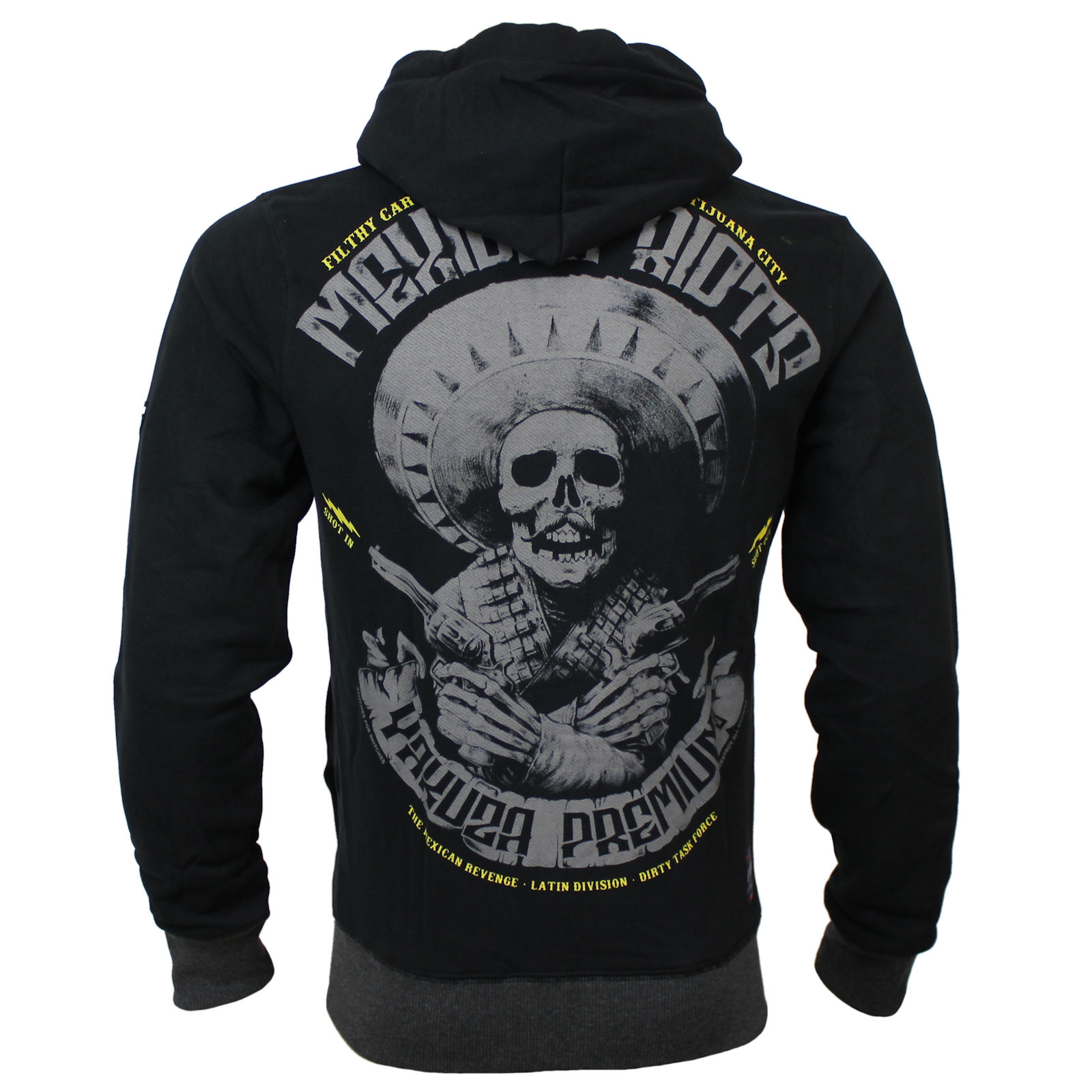 Yakuza Premium Hoodie Grau Wolf Herren Sweater Yakuza Premium Hoodie Grau Wolf Herren Sweater