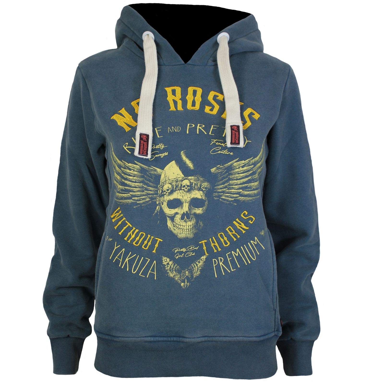 Yakuza Premium women sweatshirt GH 3837 blue vintage