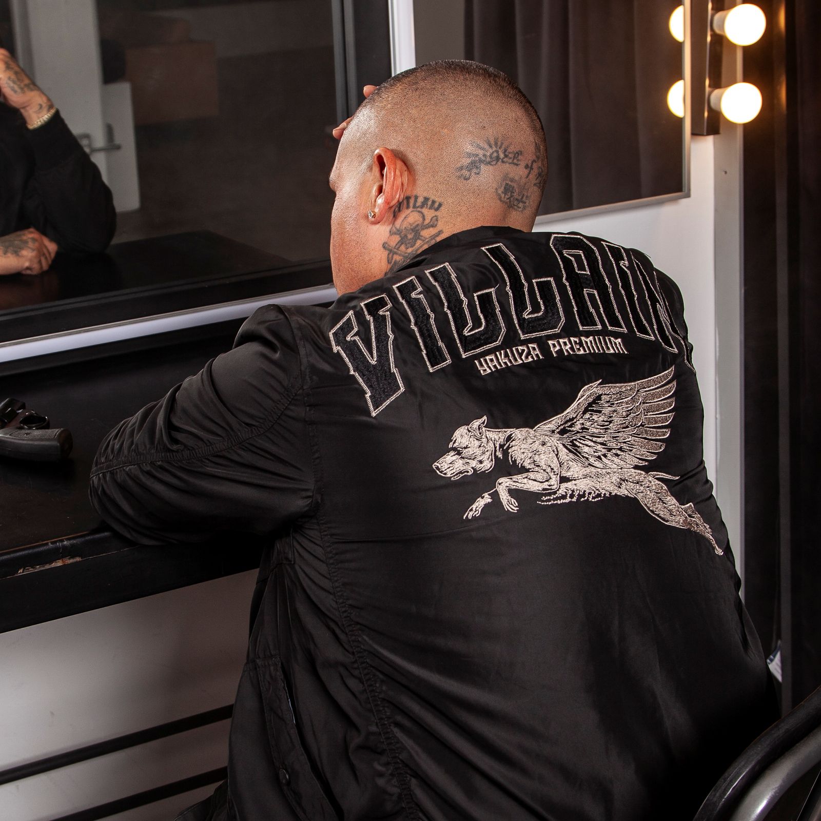 Yakuza Premium Men's Summer Jacket 3861 black YAKUZA PREMIUM