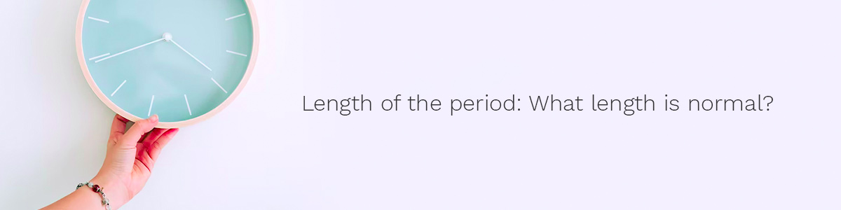 Length of the period: What length is normal?