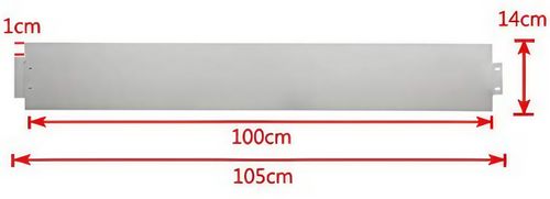 25 Etichette Per Piante In Metallo – Lunghe 25,4 Cm O 15,2 Cm, Zinco, Resistenti Alle Intemperie Per Giardino - 2