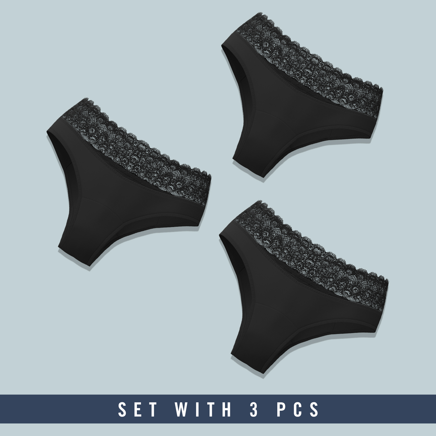 [Bundle] Super Essentials Set period pants, period underwear, period