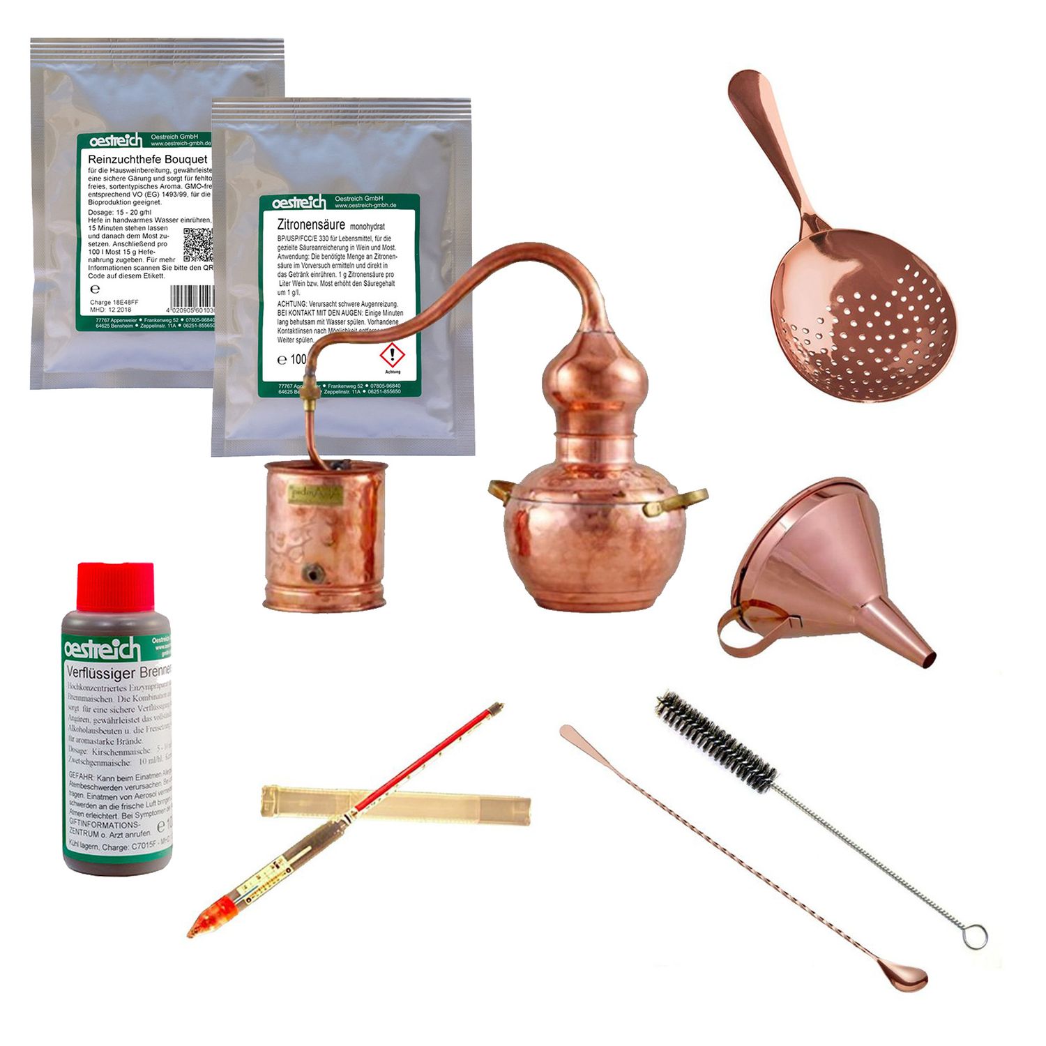  Bundle Complete Set Alembic Distillation Apparatus Distiller 